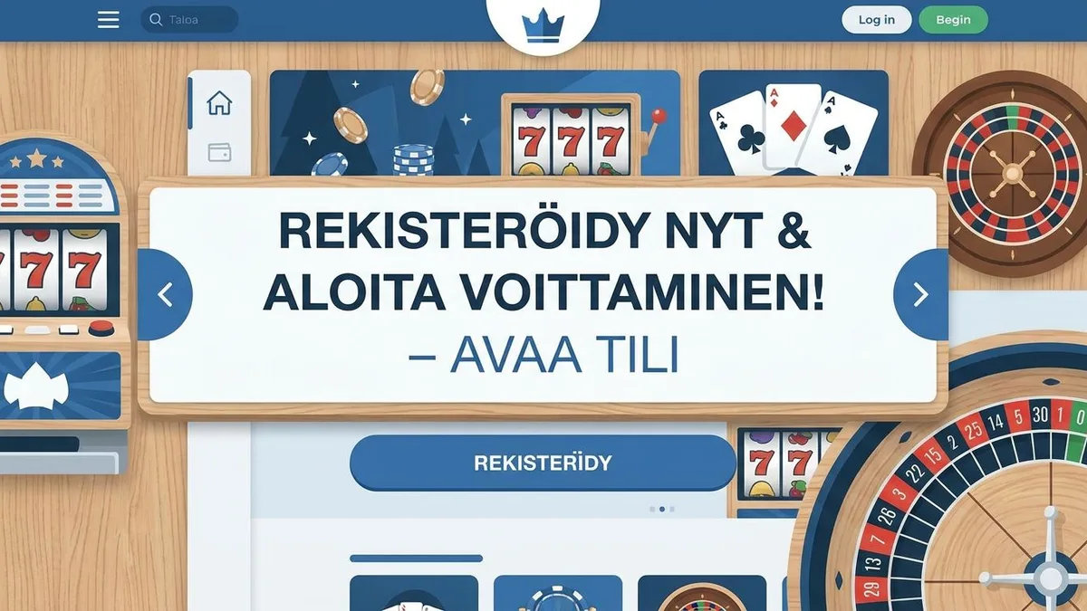 Rekisteröidy bonuksella